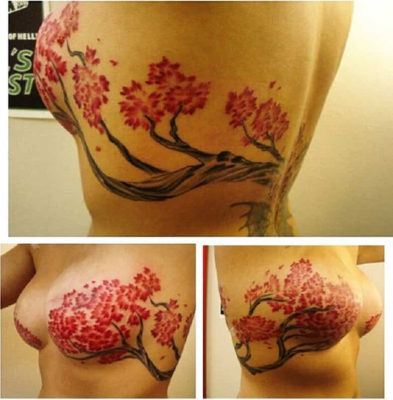 Depois da mastectomia 20 ideias de tattoos para cobrir a cicatriz da Depois da mastectomia 20 ideias de tattoos para cobrir a cicatriz da