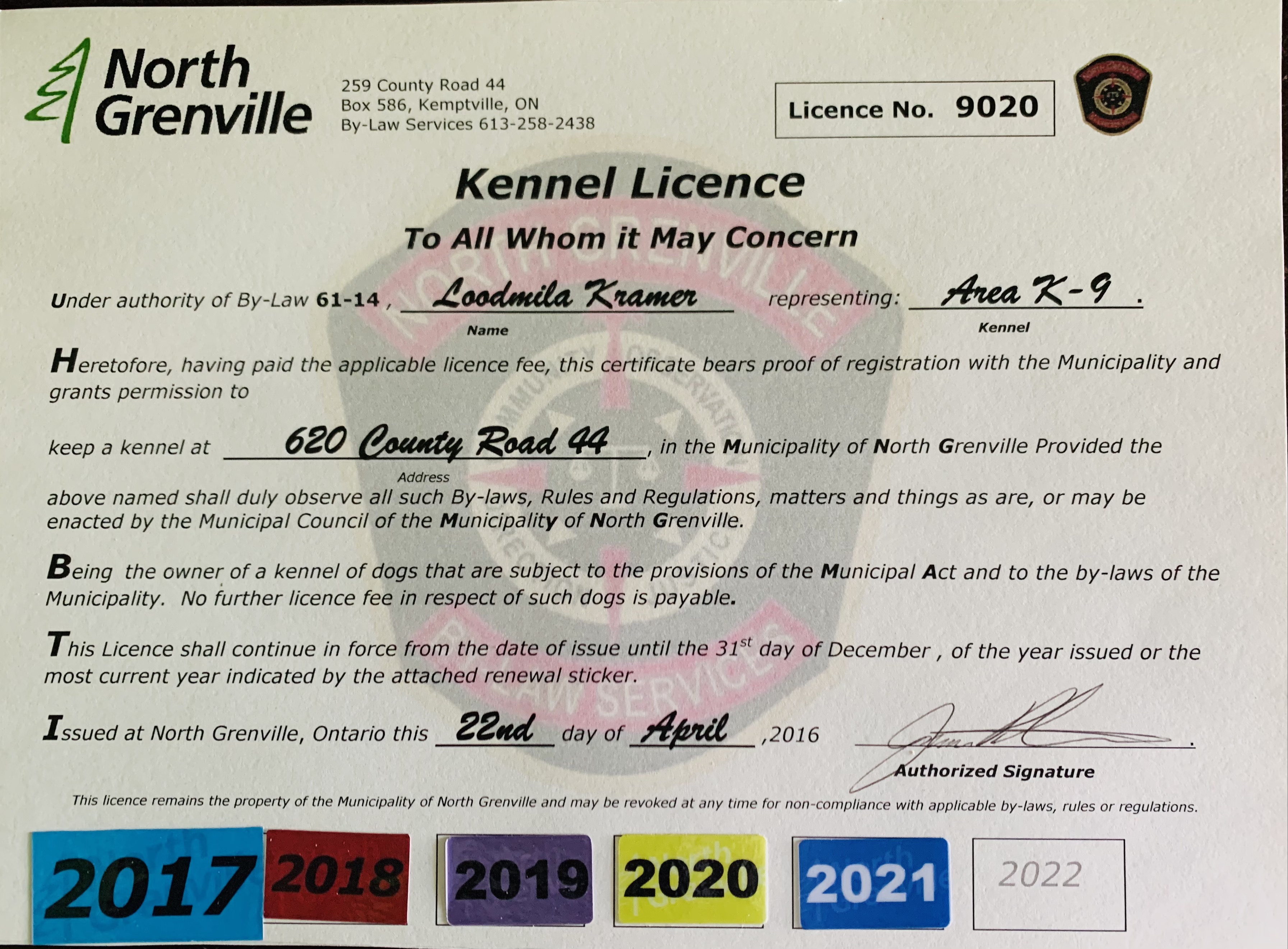 How Much Is A Dog Boarding Licence