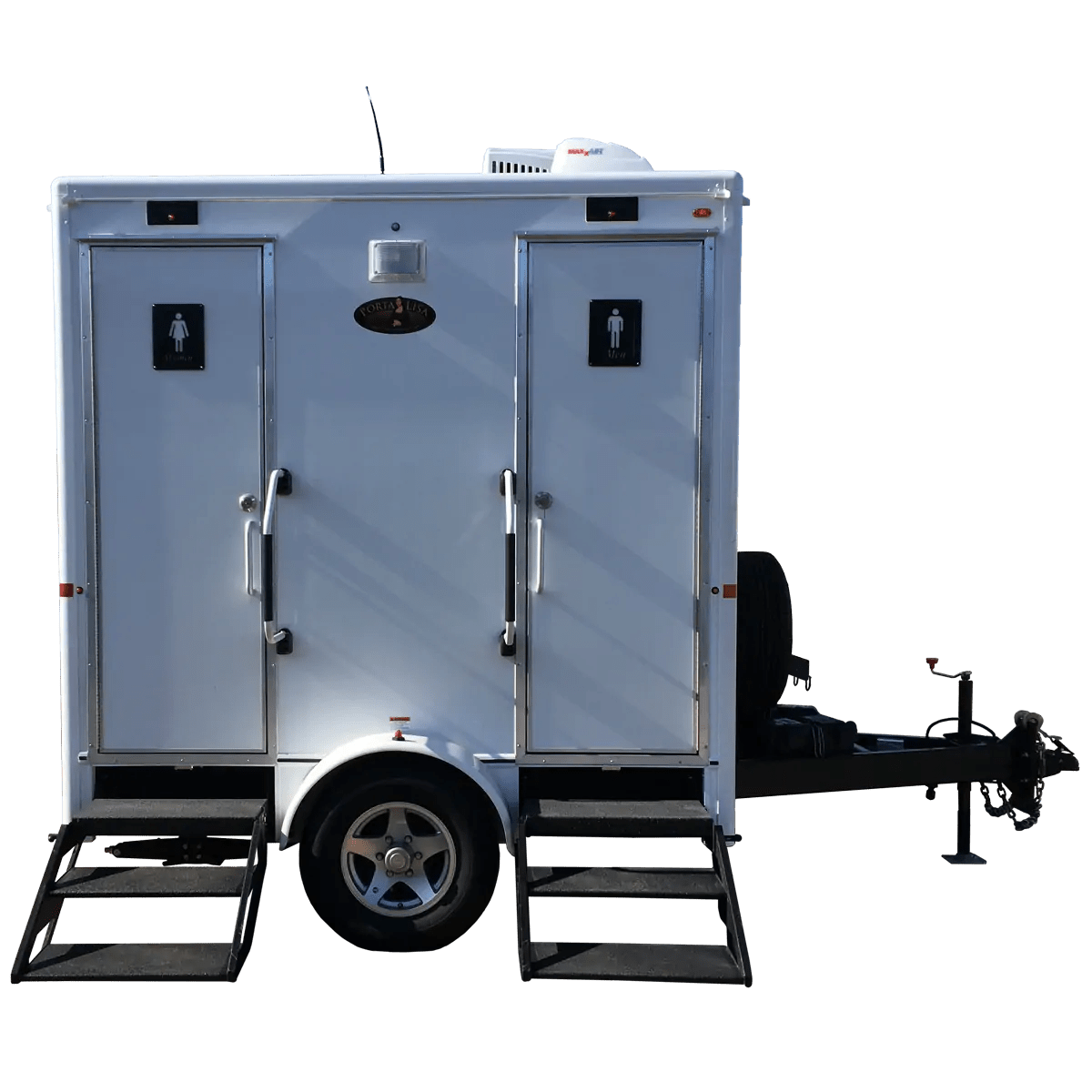 Comfort Elite Restroom Trailer · Area Portable Services