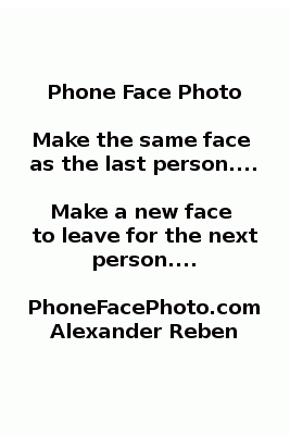 silly face photo booth