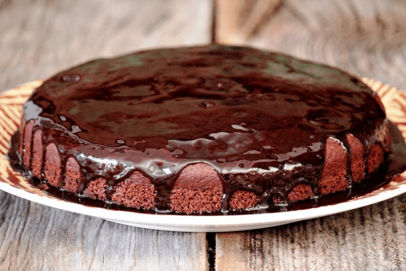 Calda de Chocolate para Bolo de Chocolate