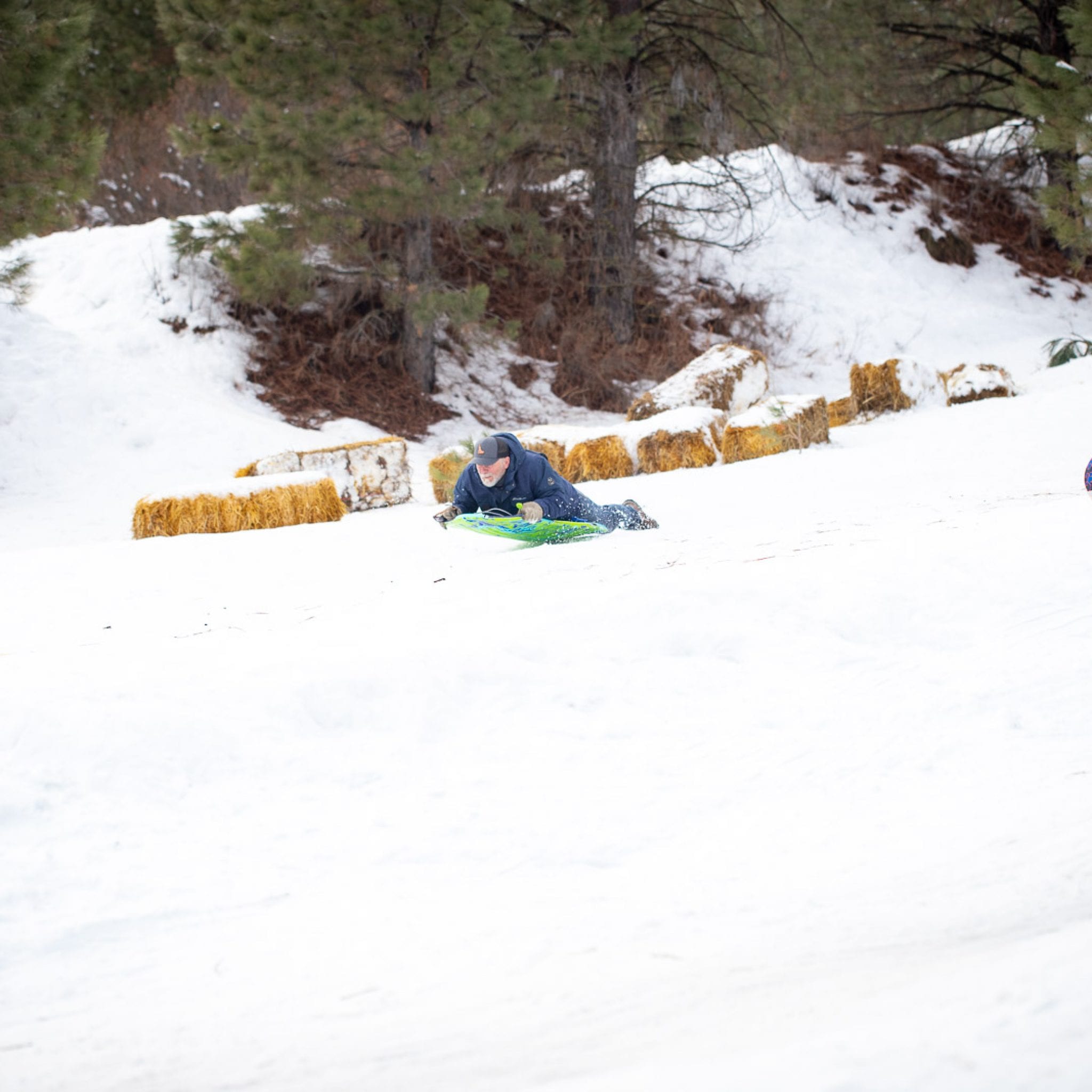Sledding SteamBoat Gulch Idaho Great Sledding Near Boise