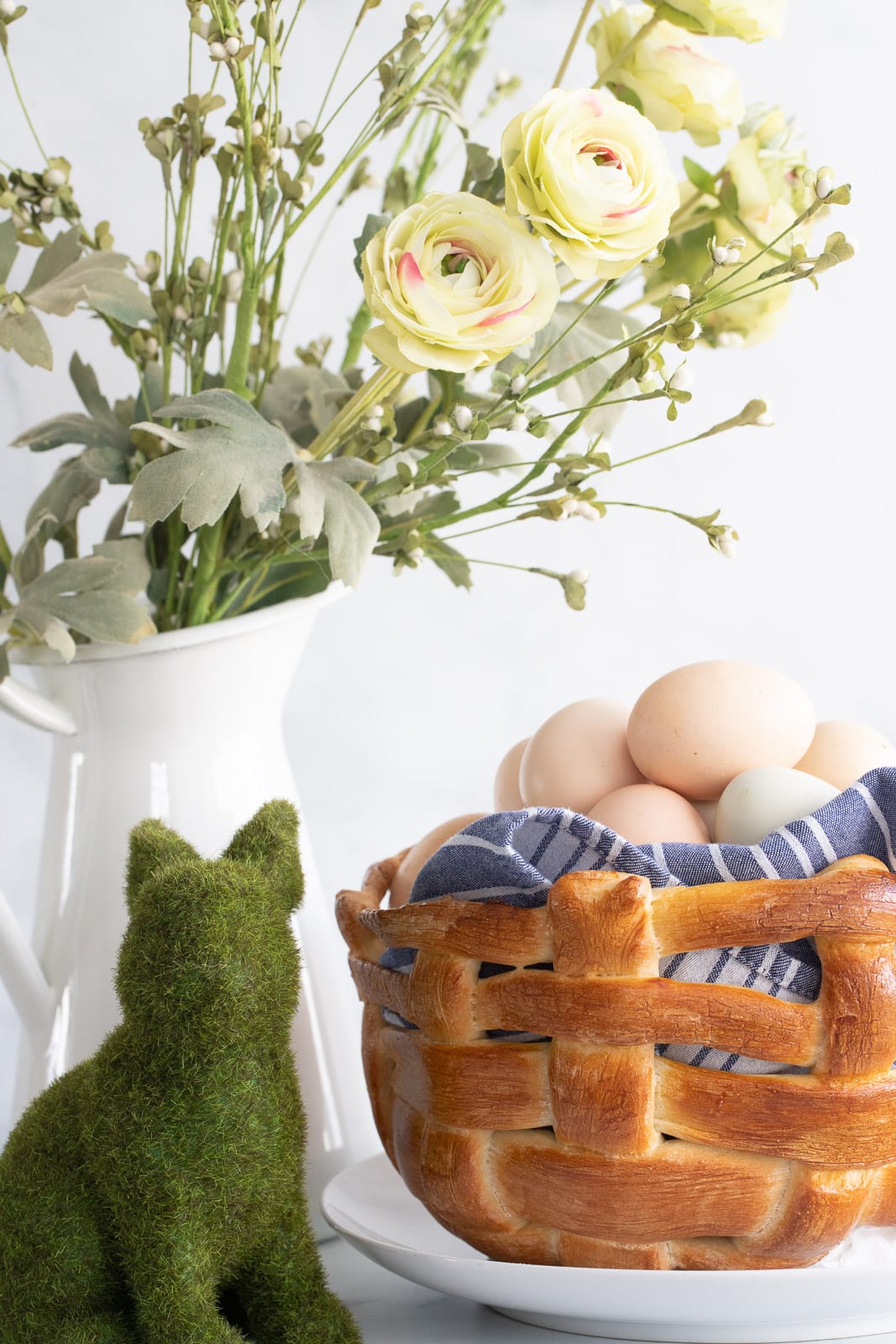 Woven Bread Basket Decorative Edible Bread Basket