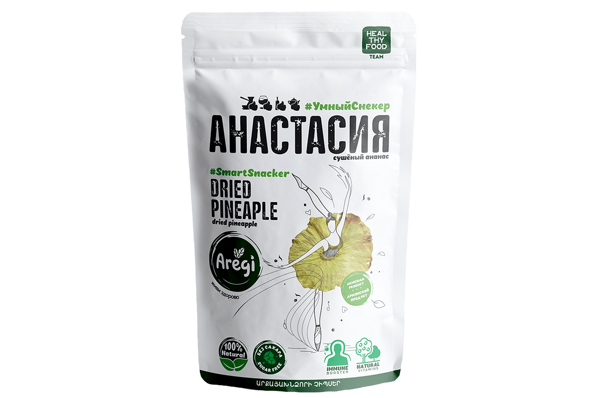 Dried pineapple Aregi