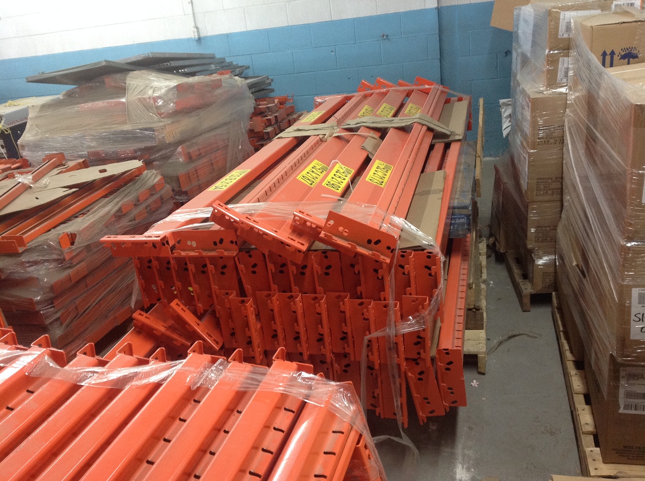 Used racking beam 96X5 AREIC Inc. Redirack type