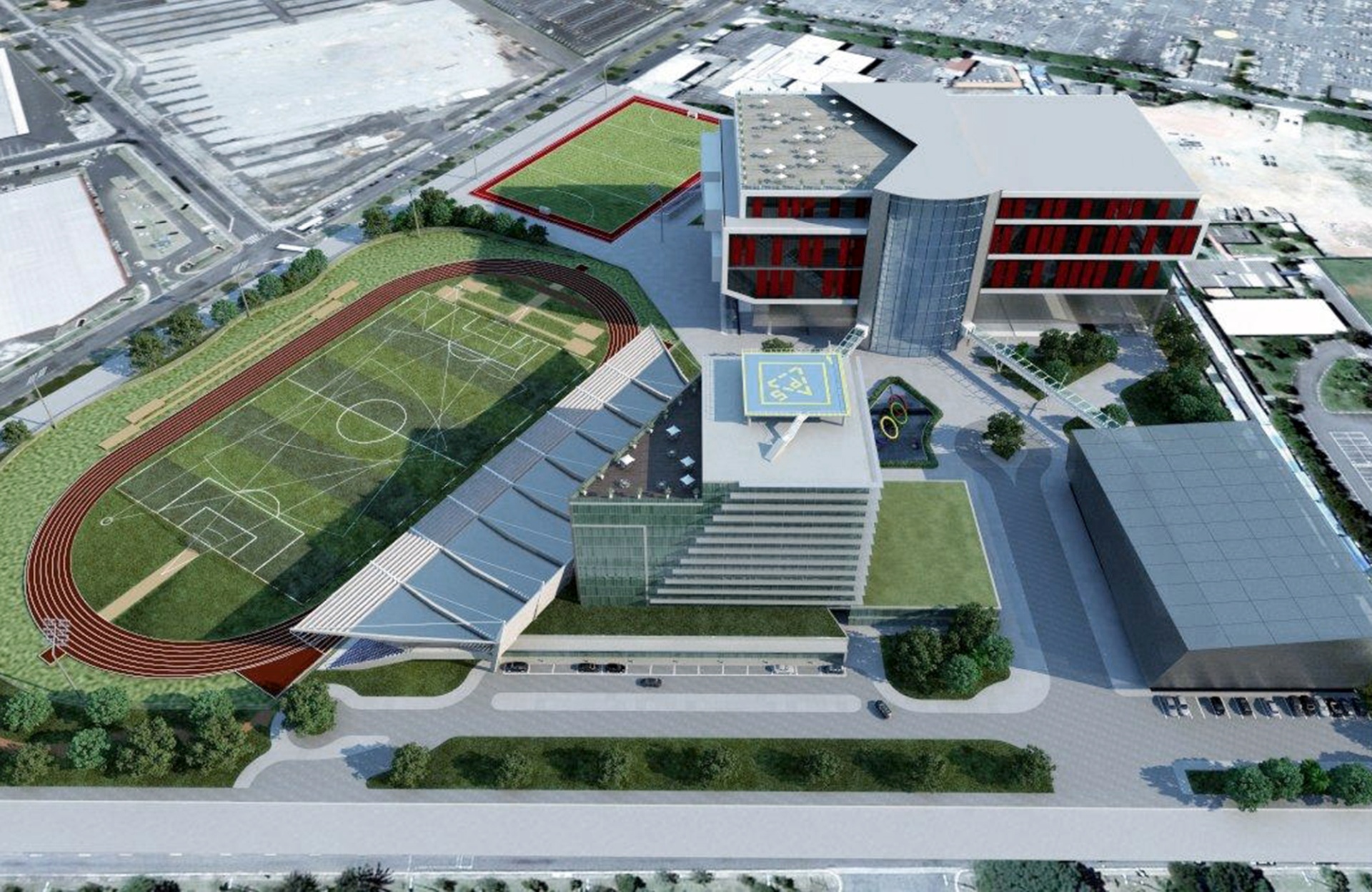 High Performance Sports Center Arena Events+Venues