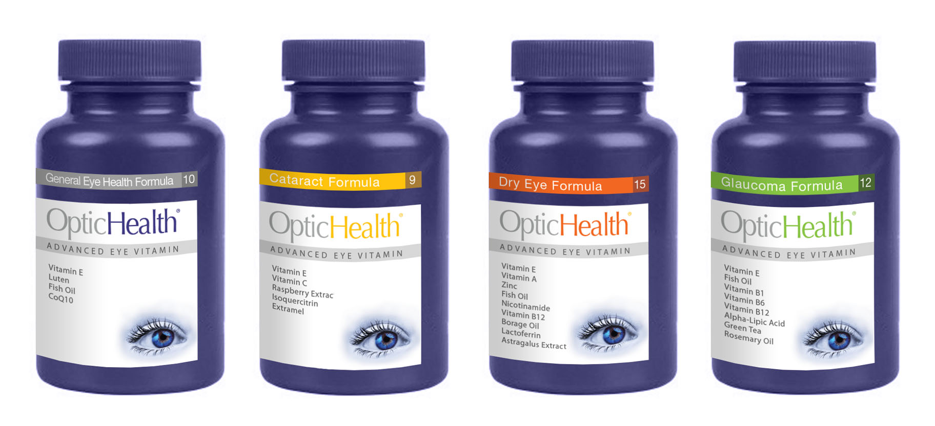 Optic Health Eye Vitamins Arena Design