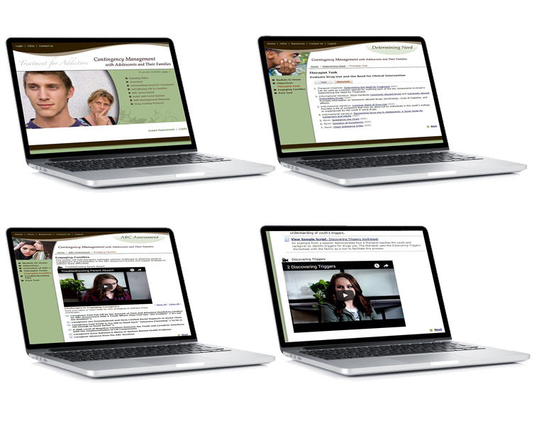 WEBBASED TRAINING Training for Contingency Management, Evidence