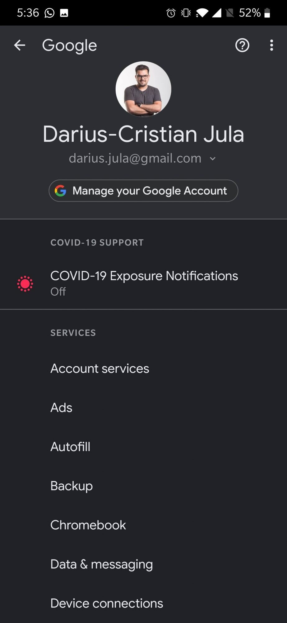 Account Services