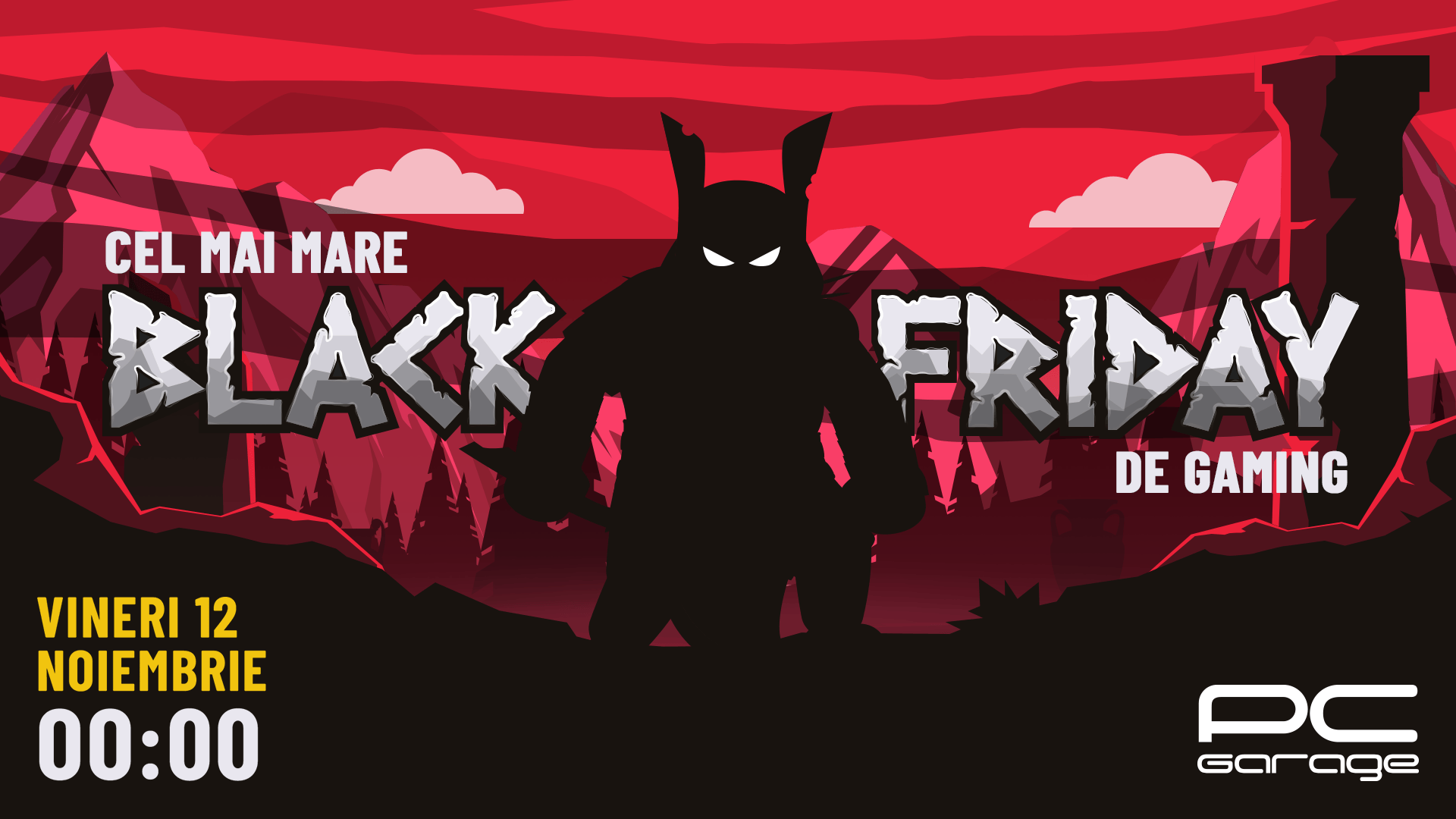 Black Friday la PC Garage - reduceri la componente, kit-uri, periferice si multe altele