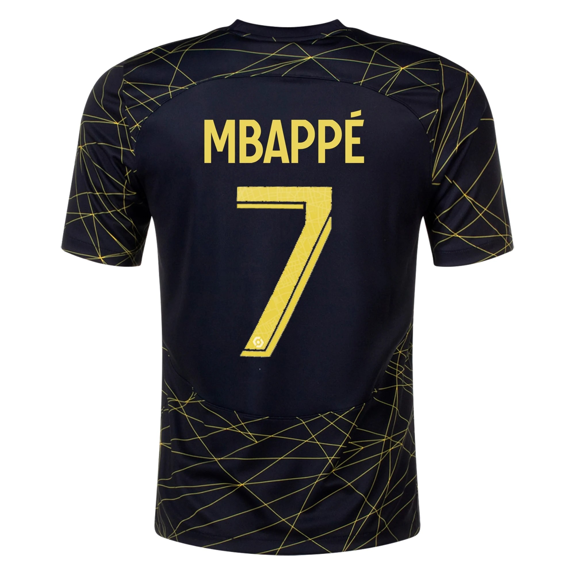 Kylian Mbappé Paris SaintGermain (PSG) 22/23 Fourth Jersey by Nike