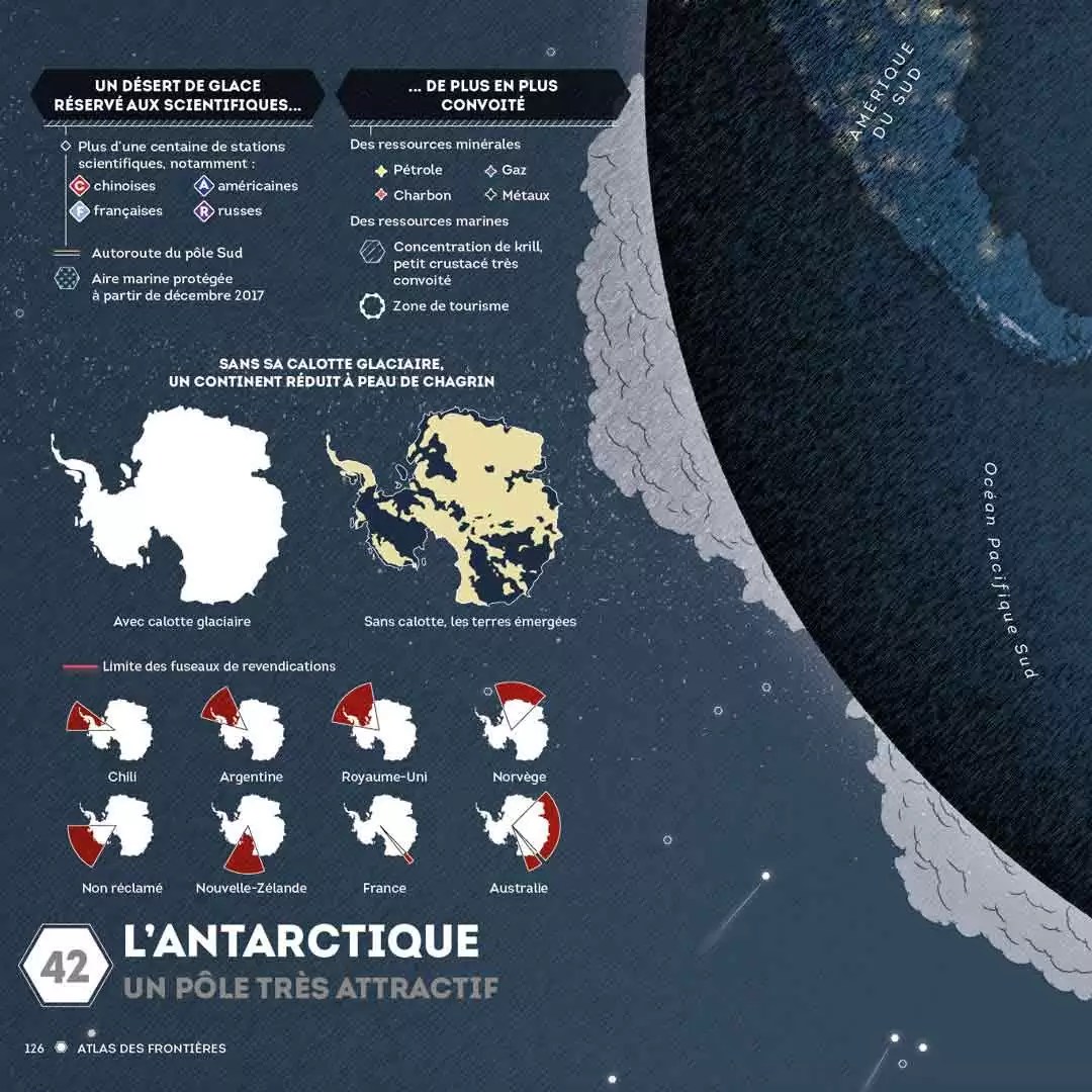 L’Atlas des frontières Delphine Papin, Bruno Tertrais, Xemartin