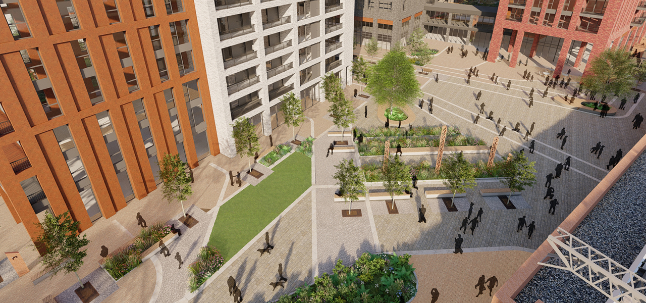 Middlewood Locks, Salford Ares Landscape Architects Ltd