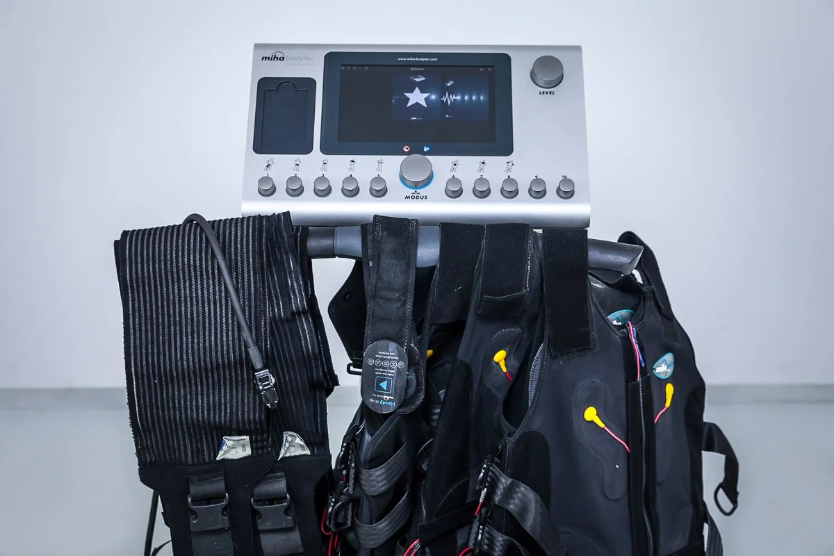 MIHA Bodytec II System Treningów EMS Zestaw Arestomed