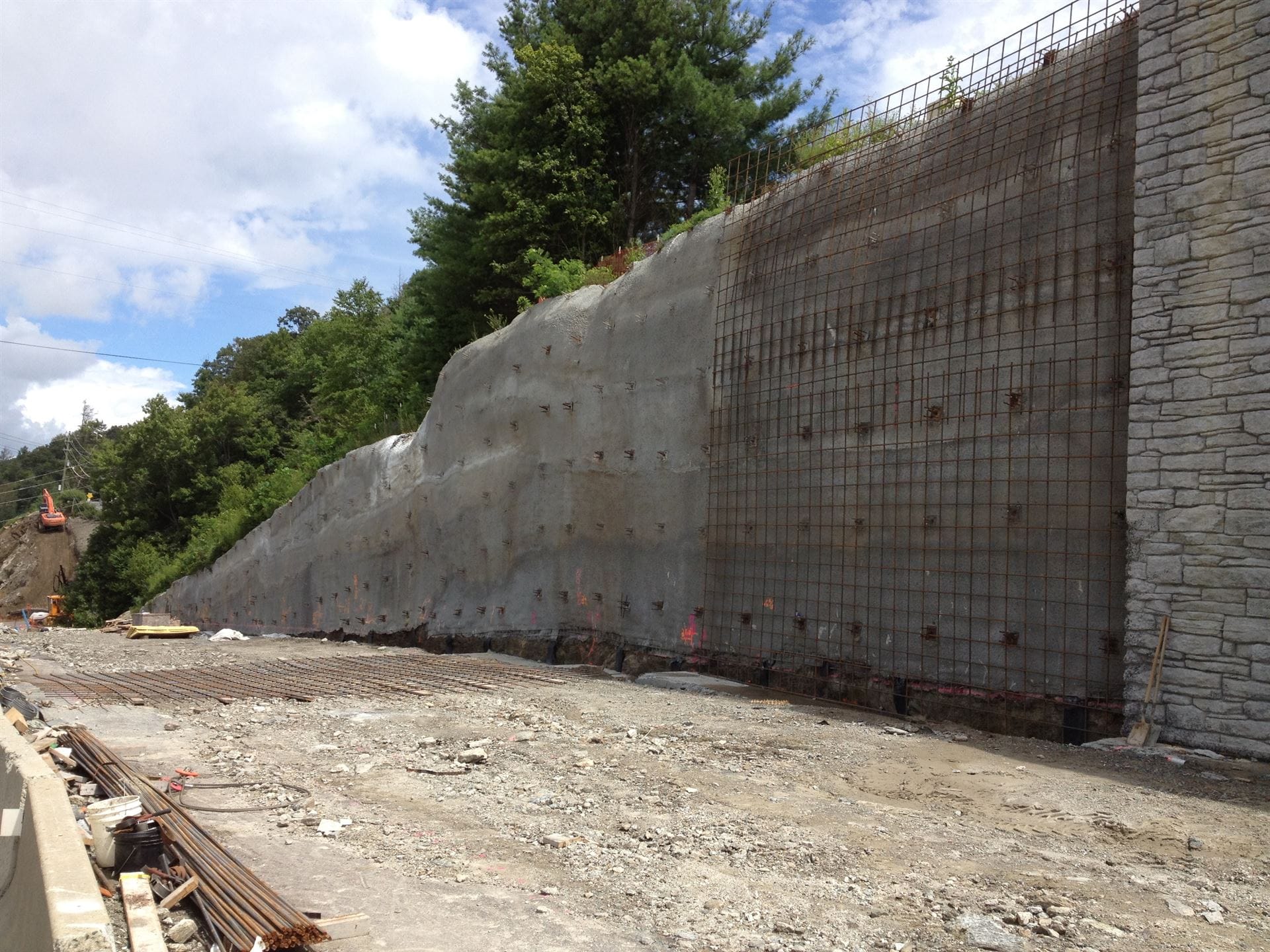 Soil Nail Retaining Wall Arete Engineers
