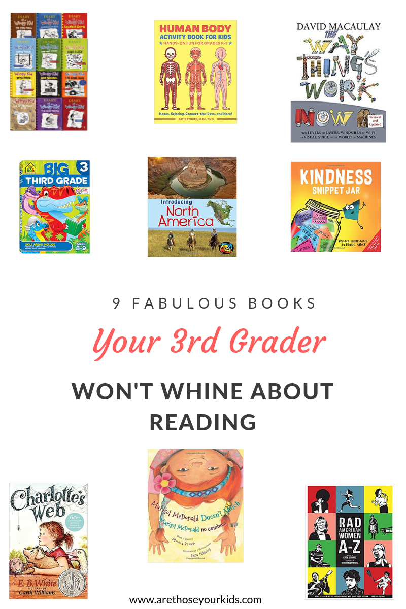 9 Fabulous Books Your Third Grader Won’t Whine About Reading