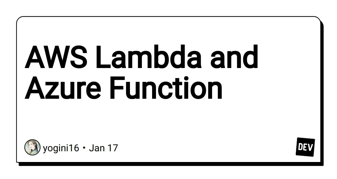 AWS Lambda and Azure Function Areyoupop