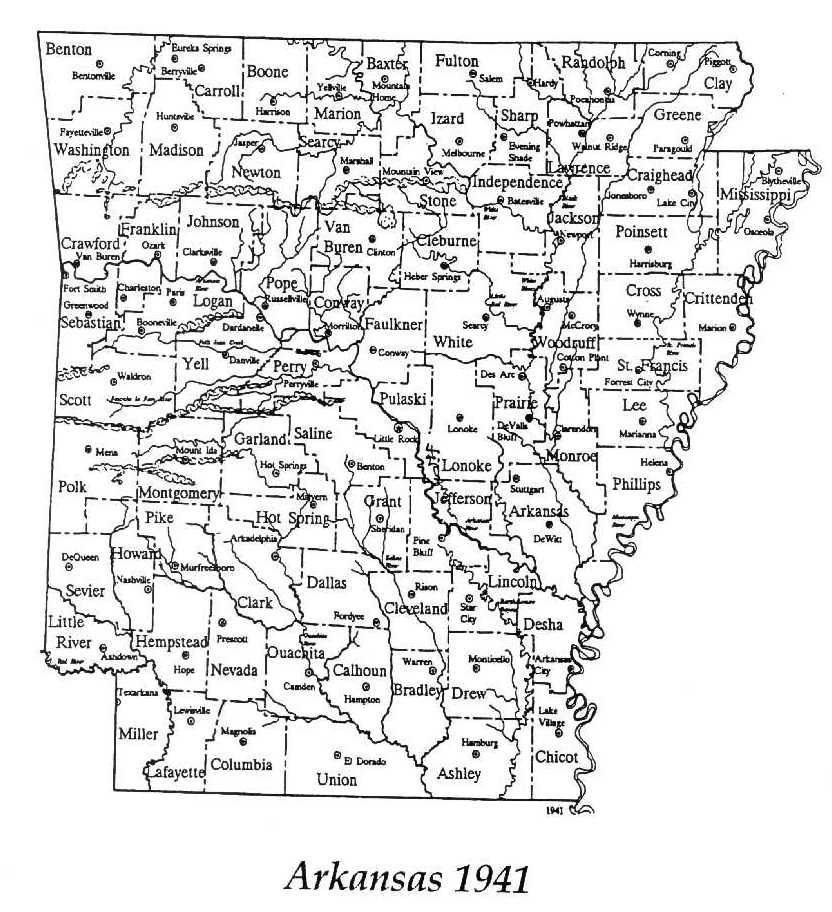 Bradley County Maps and Townships