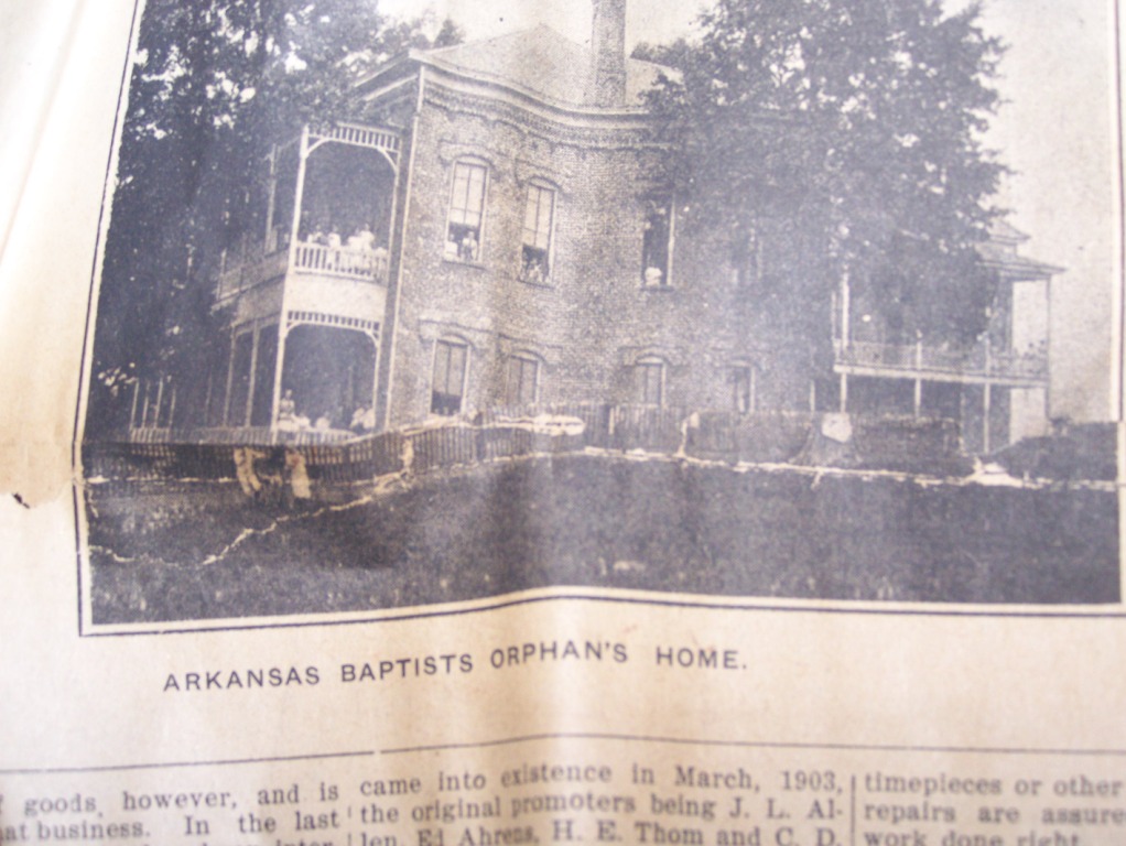 Arkansas Baptist orphan's HomeDrew County Arkansas