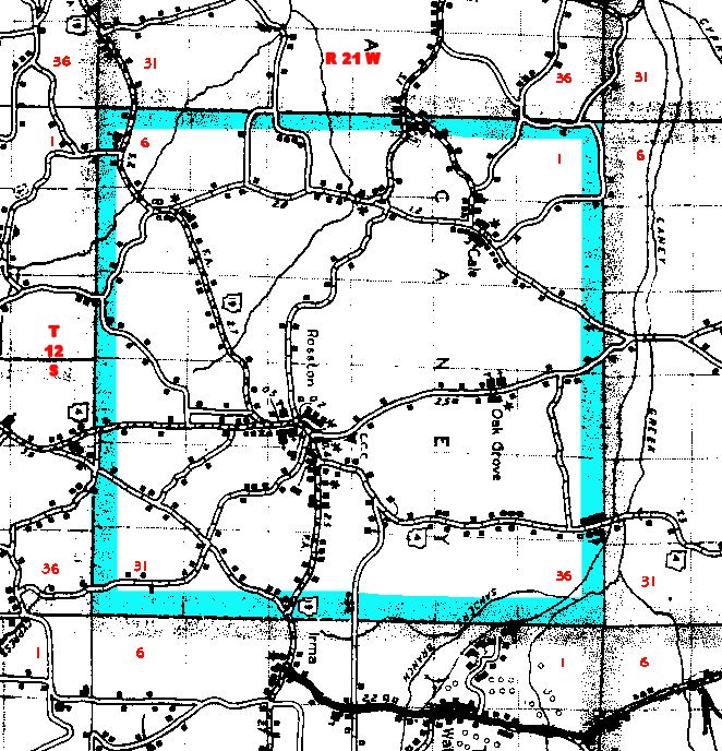 Nevada County, Arkansas part of the ARGen Project