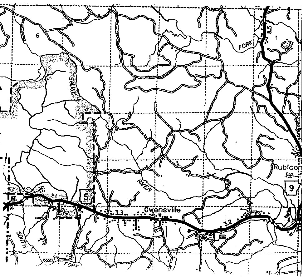 Saline County, Arkansas Map 2002