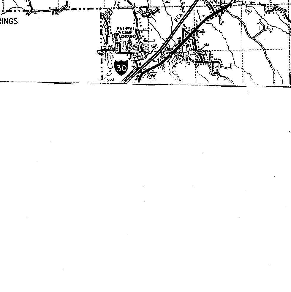Saline County, Arkansas Map 2002