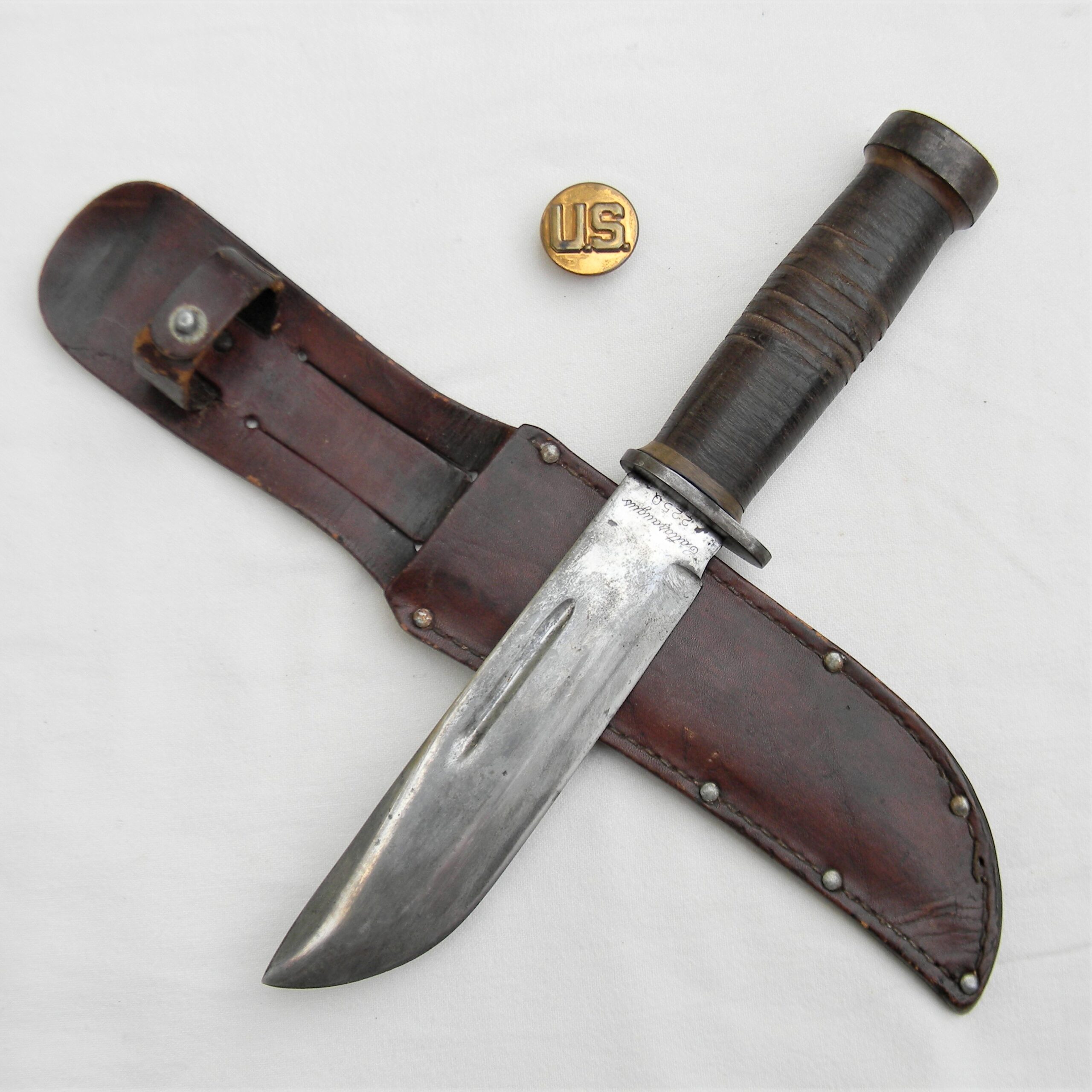 Art & Collectibles Army Quartermaster knife U.S utility knife militaria