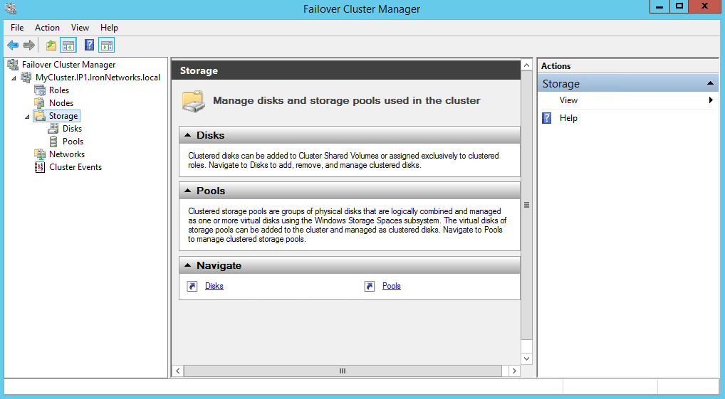 Create a TwoNode Windows Cluster Firstcloud.io