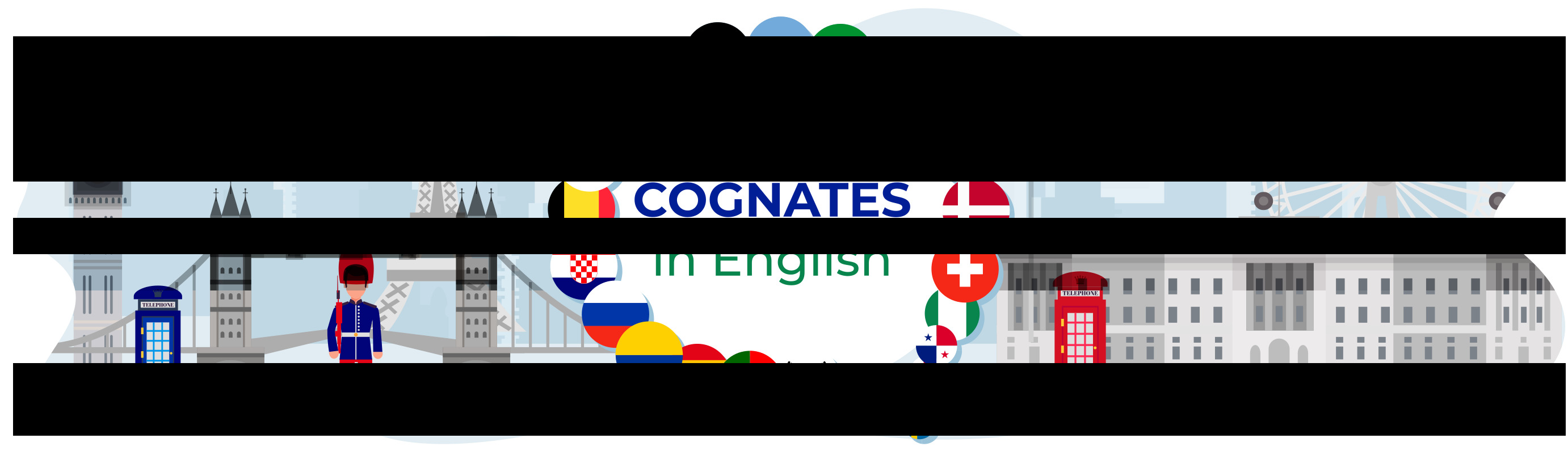 Cognate Examples in English. Meaning of cognate