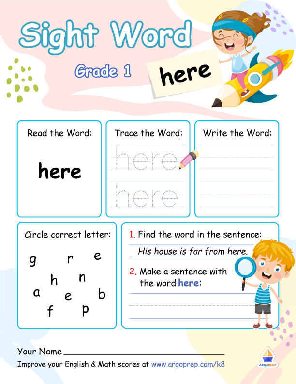 "Here" to Learn ArgoPrep