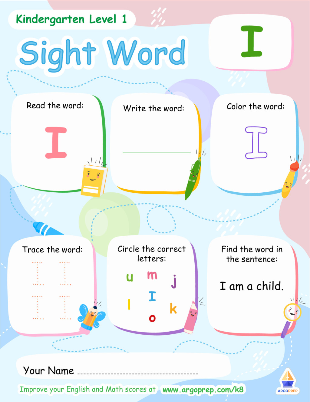 First Grade Sight Words: List and Basics - ArgoPrep