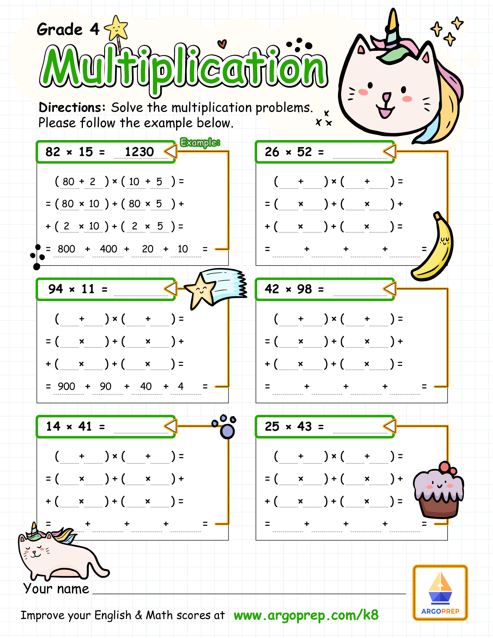 Multiplication Is Magical With Partial Products - Argoprep