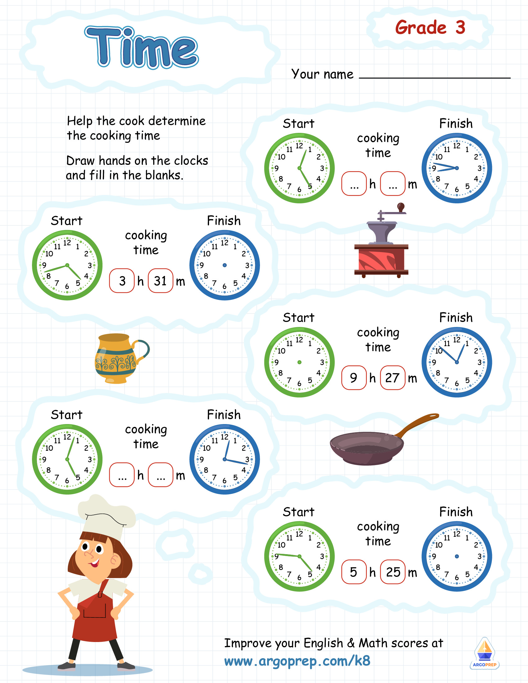 Exploring the Clock World ArgoPrep