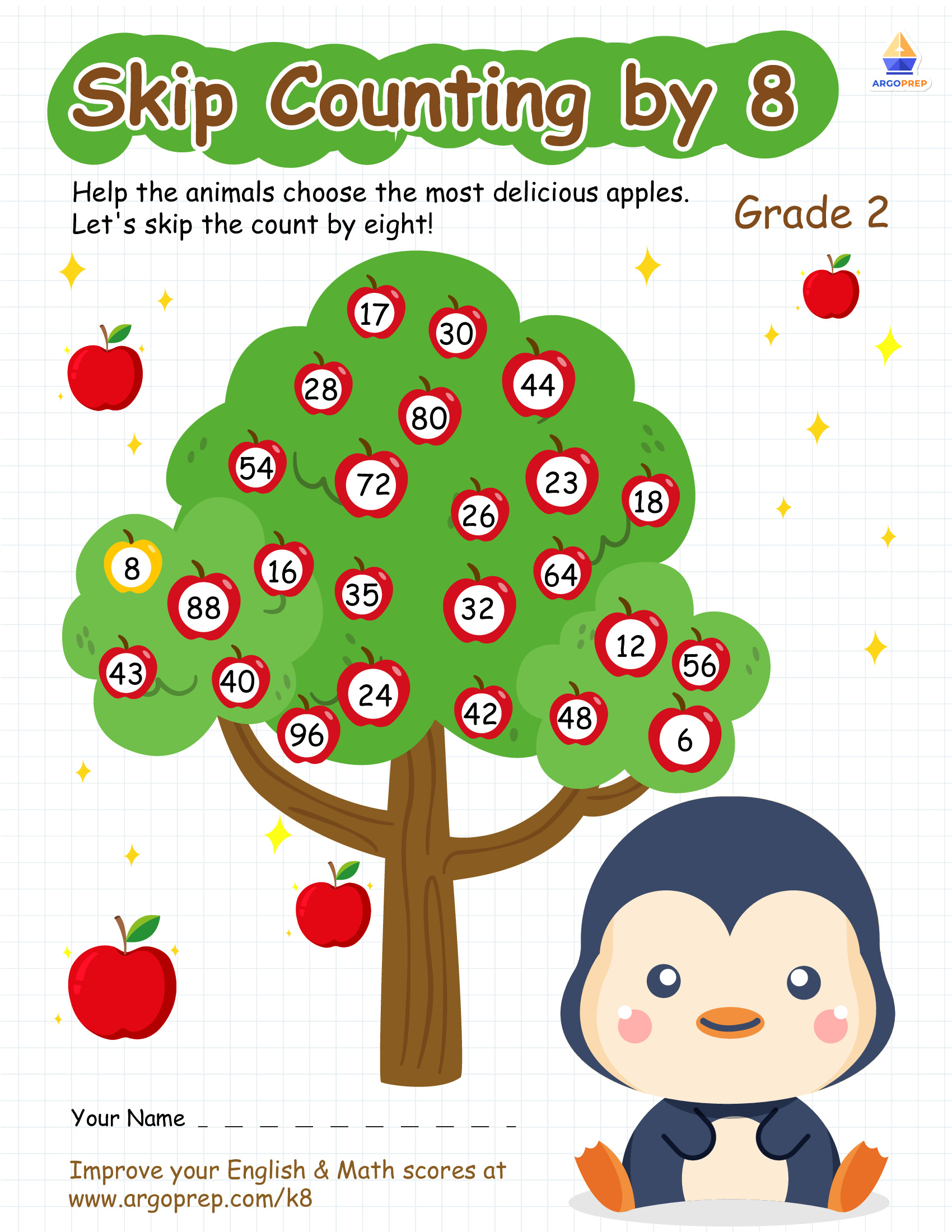 From 8 to 96, Skip Counting Is So Quick - ArgoPrep