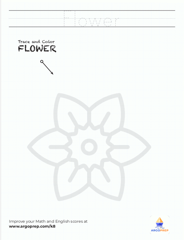 Flower Tracing ArgoPrep