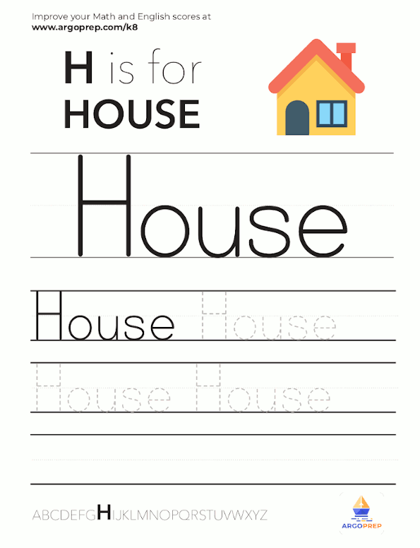 Trace the word “House” ArgoPrep