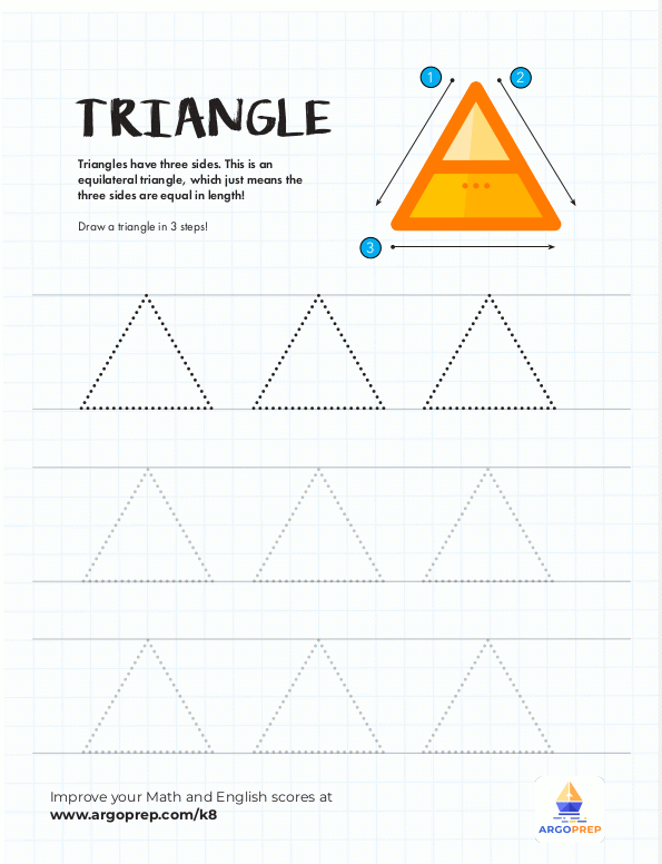 Triangle Tracing ArgoPrep