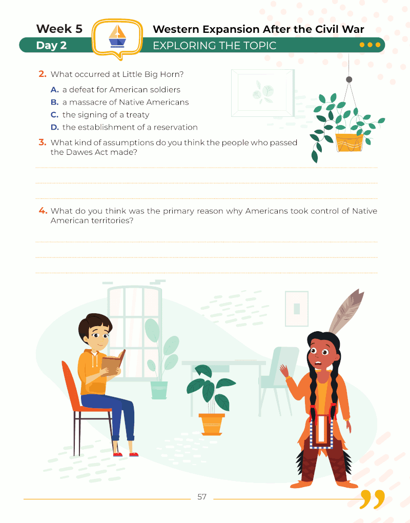 8th Grade Social Studies Daily Practice Workbook ArgoPrep