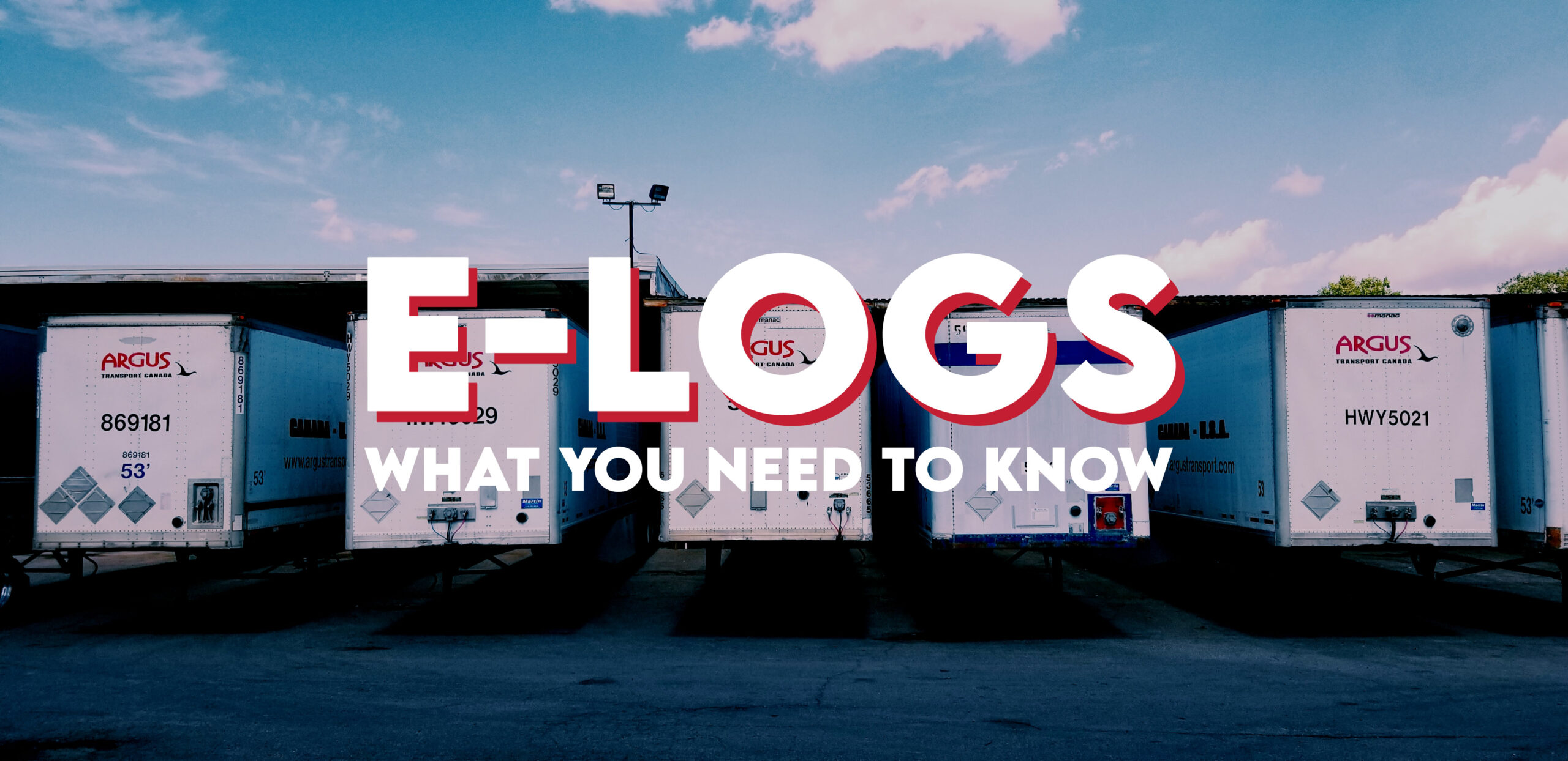 Everything you need to know about ELog Books Argus Transport Canada
