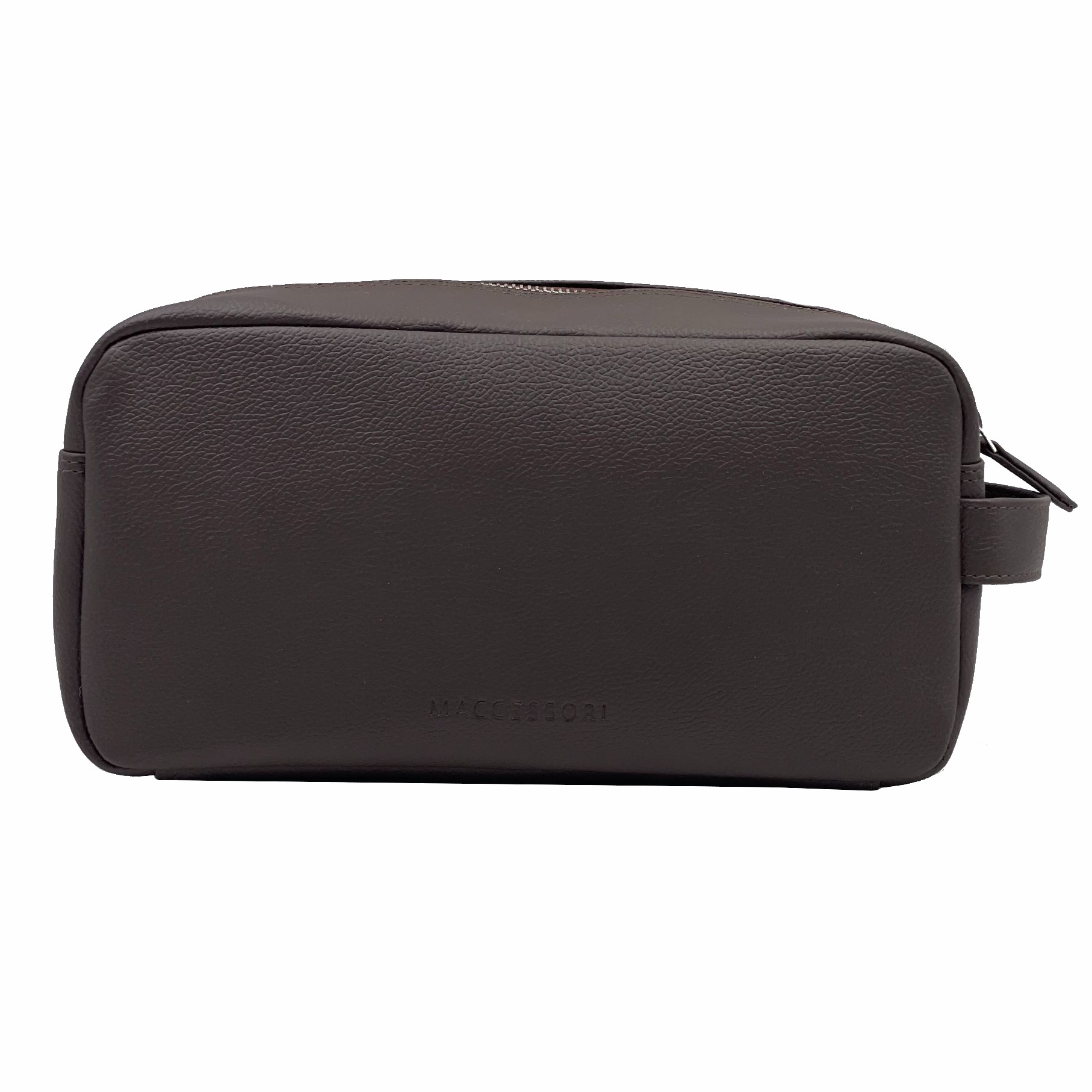 Harris Tweed Men’s Wash Bag Blue/Brown Check Argyll Jacket