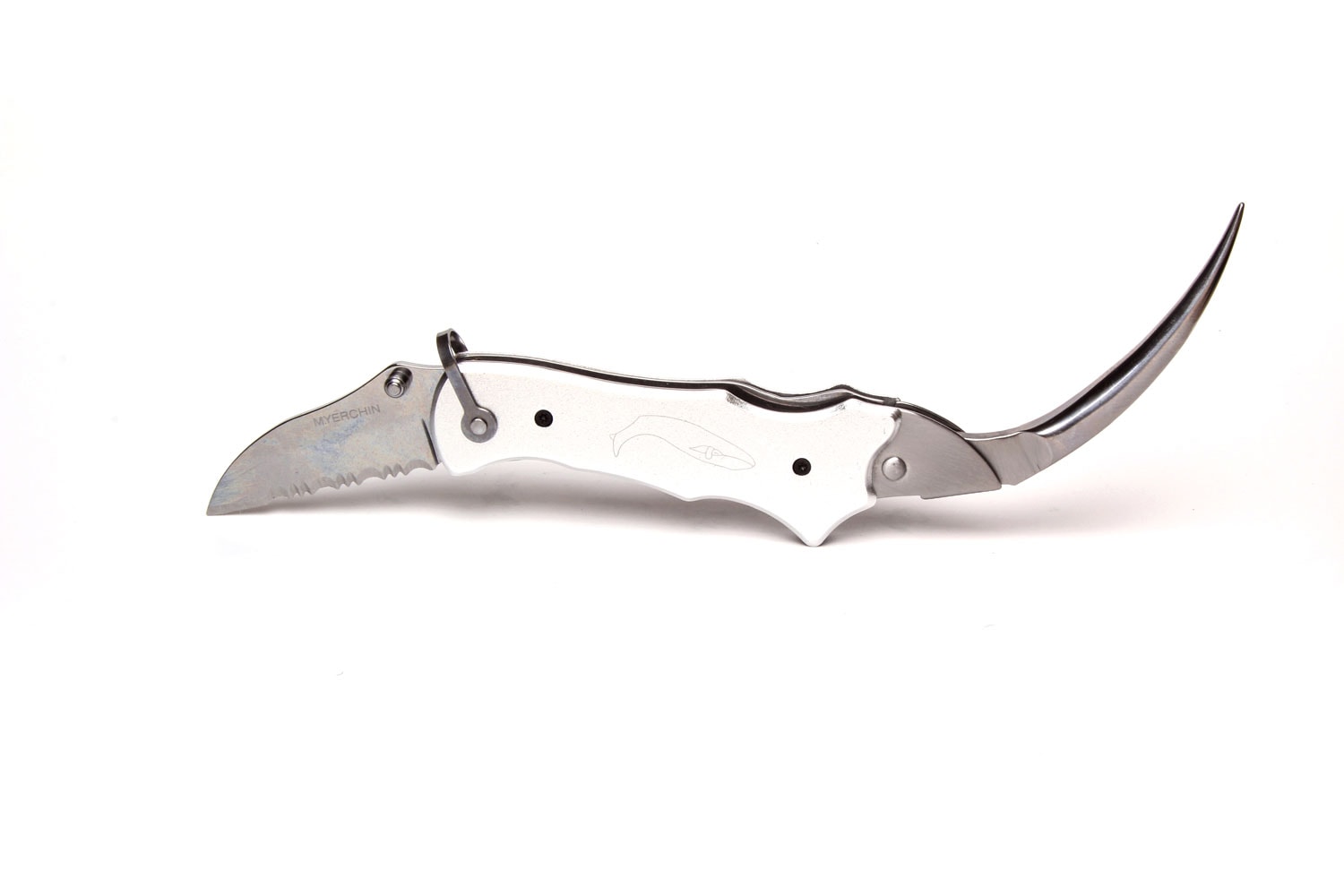 Myerchin Sailors Tool Rigging Knife Silver P300SL Argyll Yacht Rigger