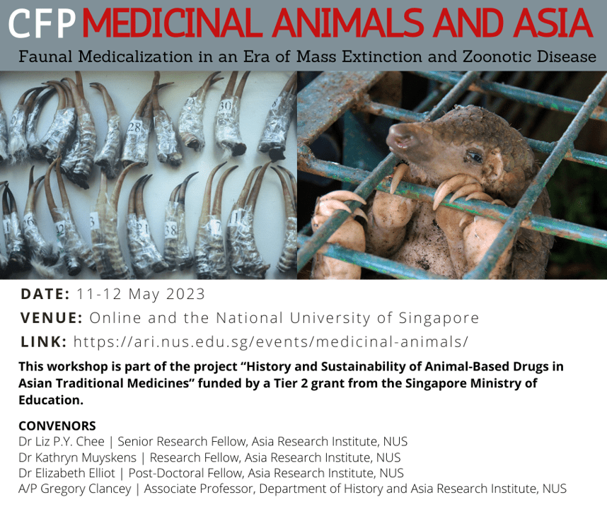 Medicinal Animals and Asia Faunal Medicalization in an Era of Mass