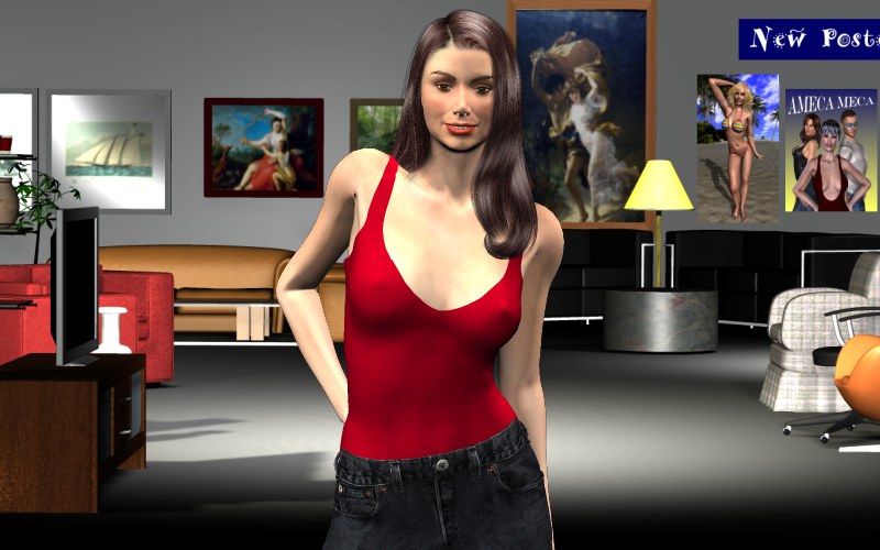 Date Ariane aka Date Simulator 7.2 The Final Update Ariane's Life in the Metaverse