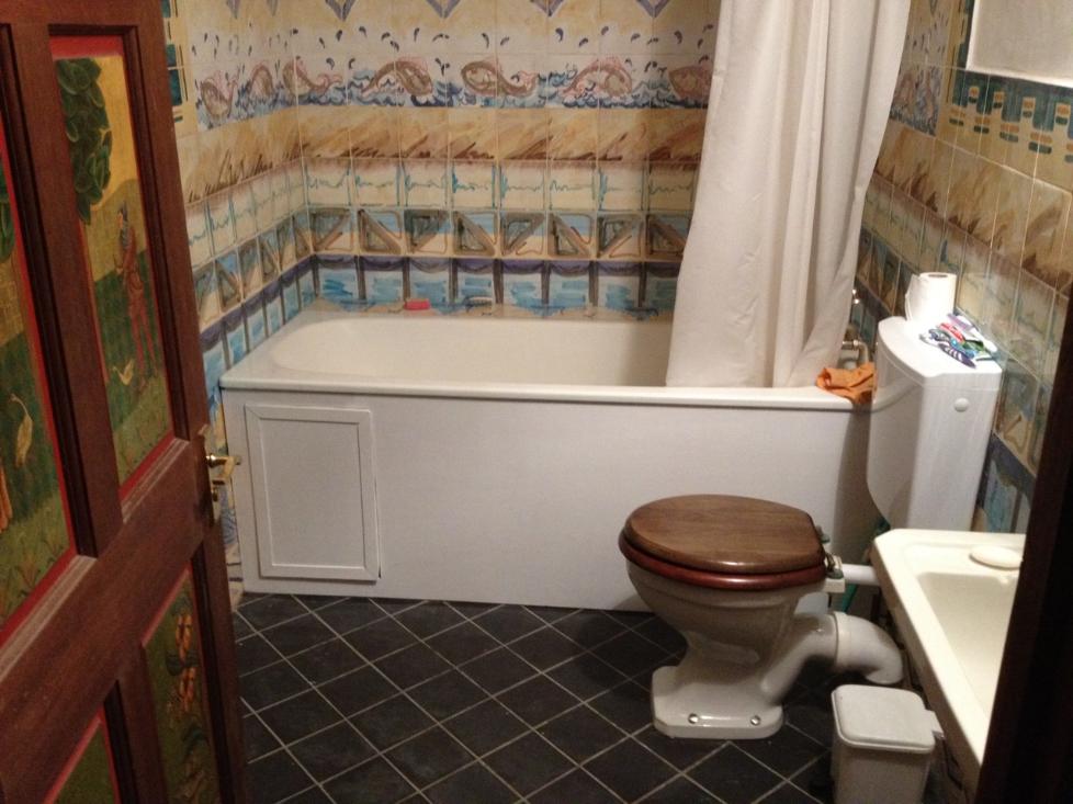 Downstairs bathroom Ariège Holiday