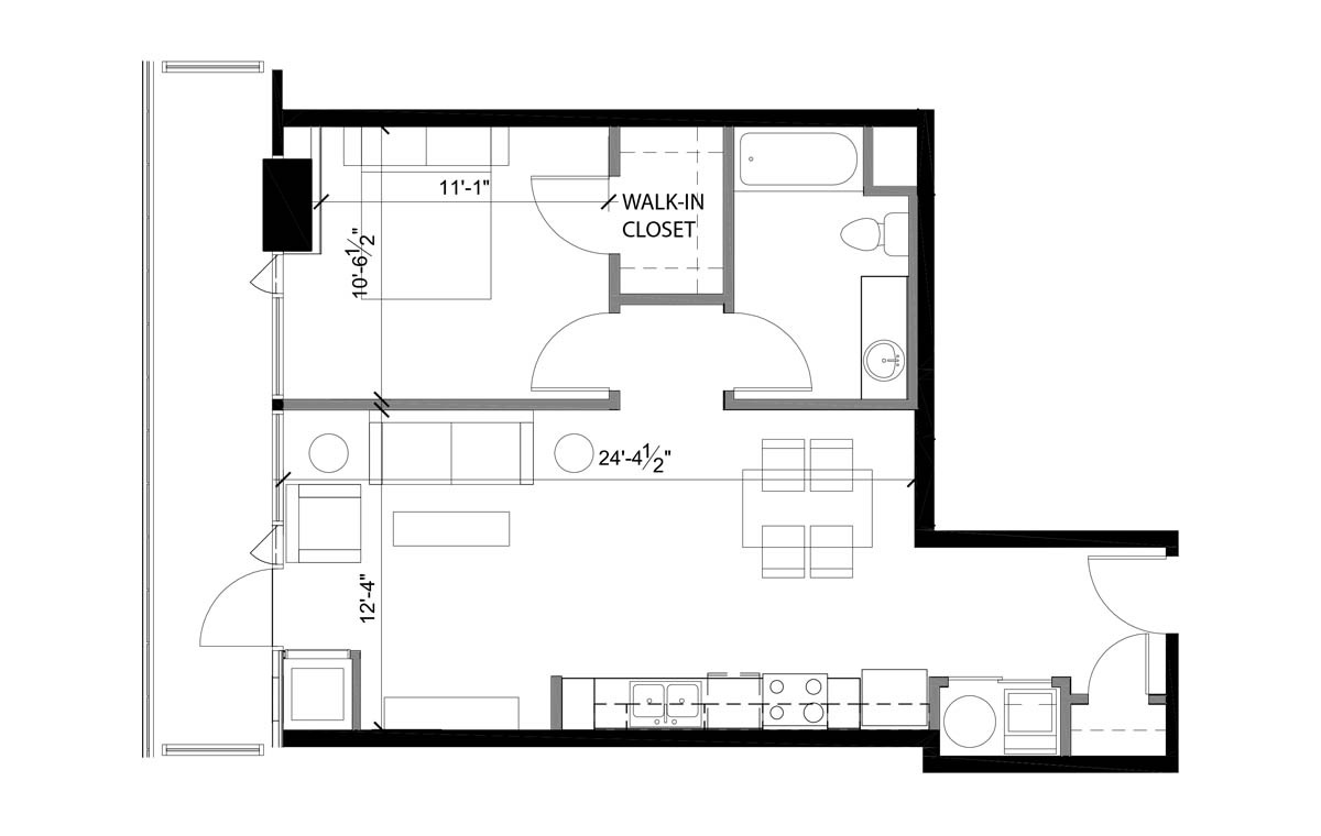 One Bedroom Apartments Little Italy Ariel Luxury Apartments, San Diego