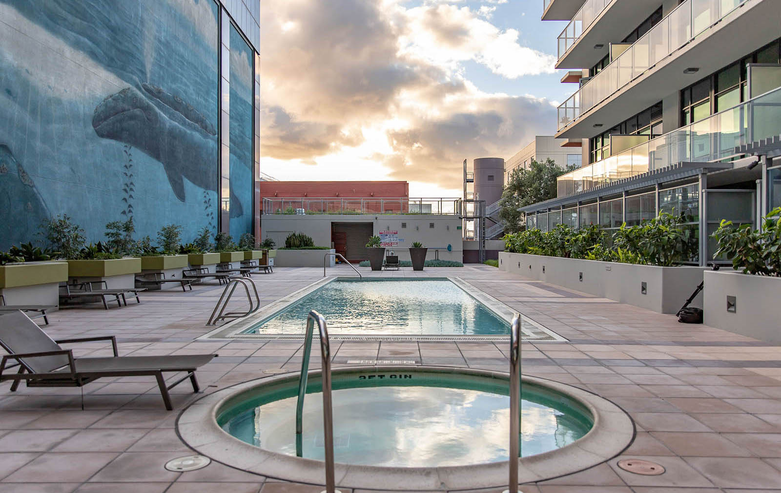 San Diego Luxury Apartment Gallery Ariel Little Italy