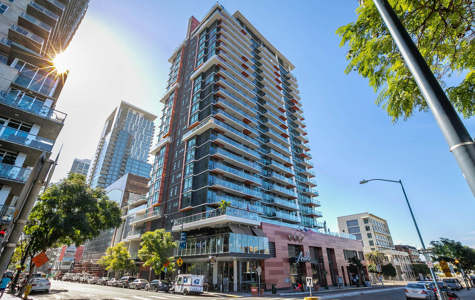 San Diego Luxury Apartment Gallery Ariel Little Italy