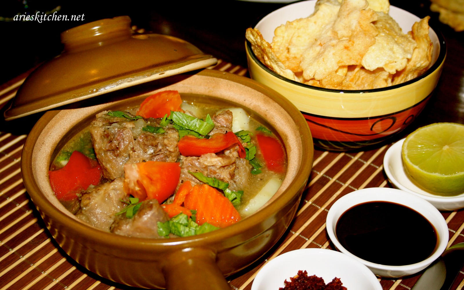 Indonesian Oxtail Soup Recipe Arie's Kitchen