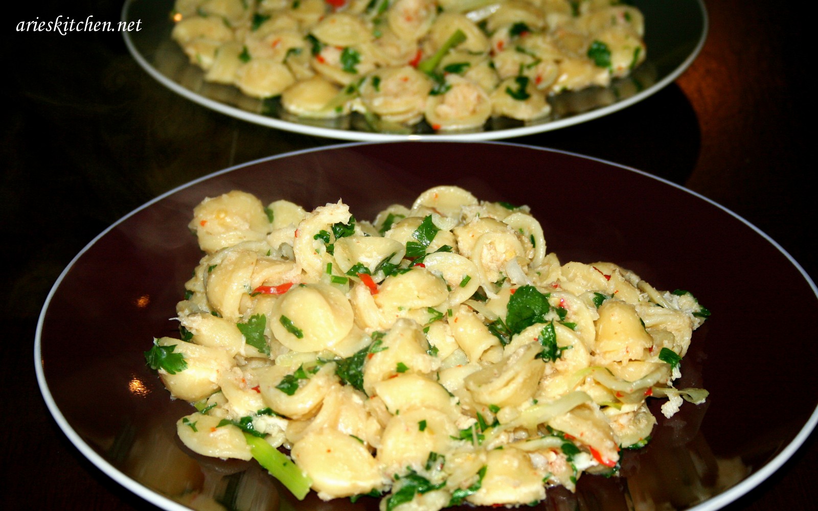 Pasta Crab Meat Recipes Arie's Kitchen