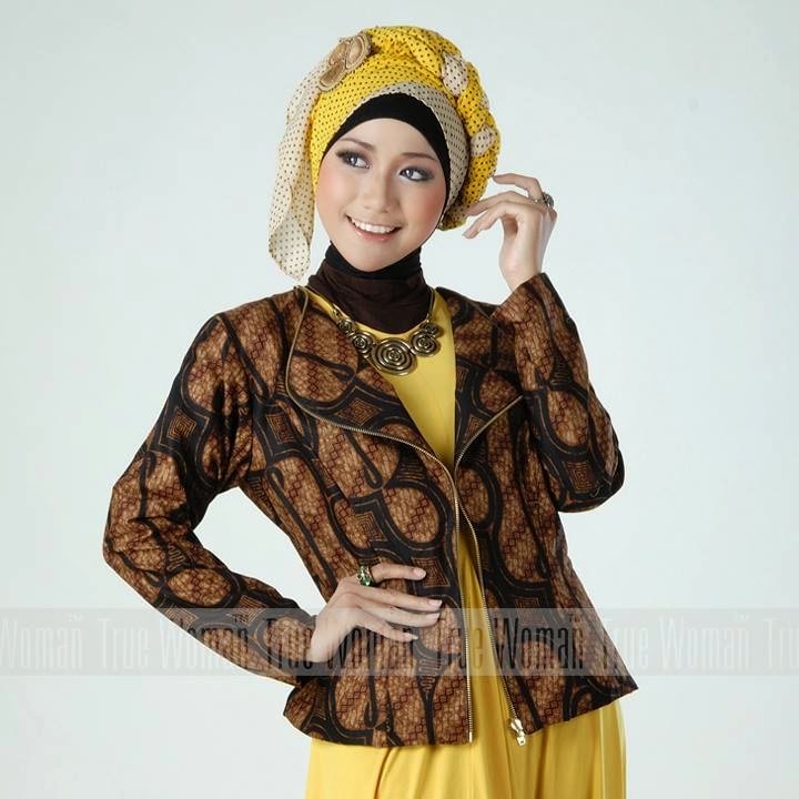 Contoh Model Blazer Batik Dian Pelangi Modern Terbaru 2016 ariestamerdeka17